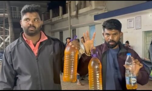 ಪೆಟ್ರೋಲ್ ಬಂಕ್ ಪೆಟ್ರೋಲ್ ಬದಲಾಗಿ ಬಂತಾ ನೀರು?!