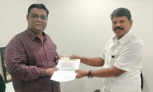 ಕಾಂಗ್ರೆಸ್ ಪಕ್ಷದಿಂದ ಹೊಯ್ಸಳ ನಗರ ಪೂರ್ವ ವಾರ್ಡ್ ಆಕಾಂಕ್ಷಿ ಶ್ರೀನಿವಾಸ್ ಸುಬ್ಬು ಅರ್ಜಿ!